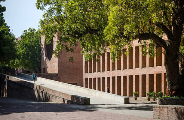 Ahmedabad, India - December 26, 2014: Asian College students at Indian Institute of Management. The Indian Institute of Management Ahmedabad (IIM Ahmedabad or IIM-A) is a public business school located in Ahmedabad, Gujarat, India.